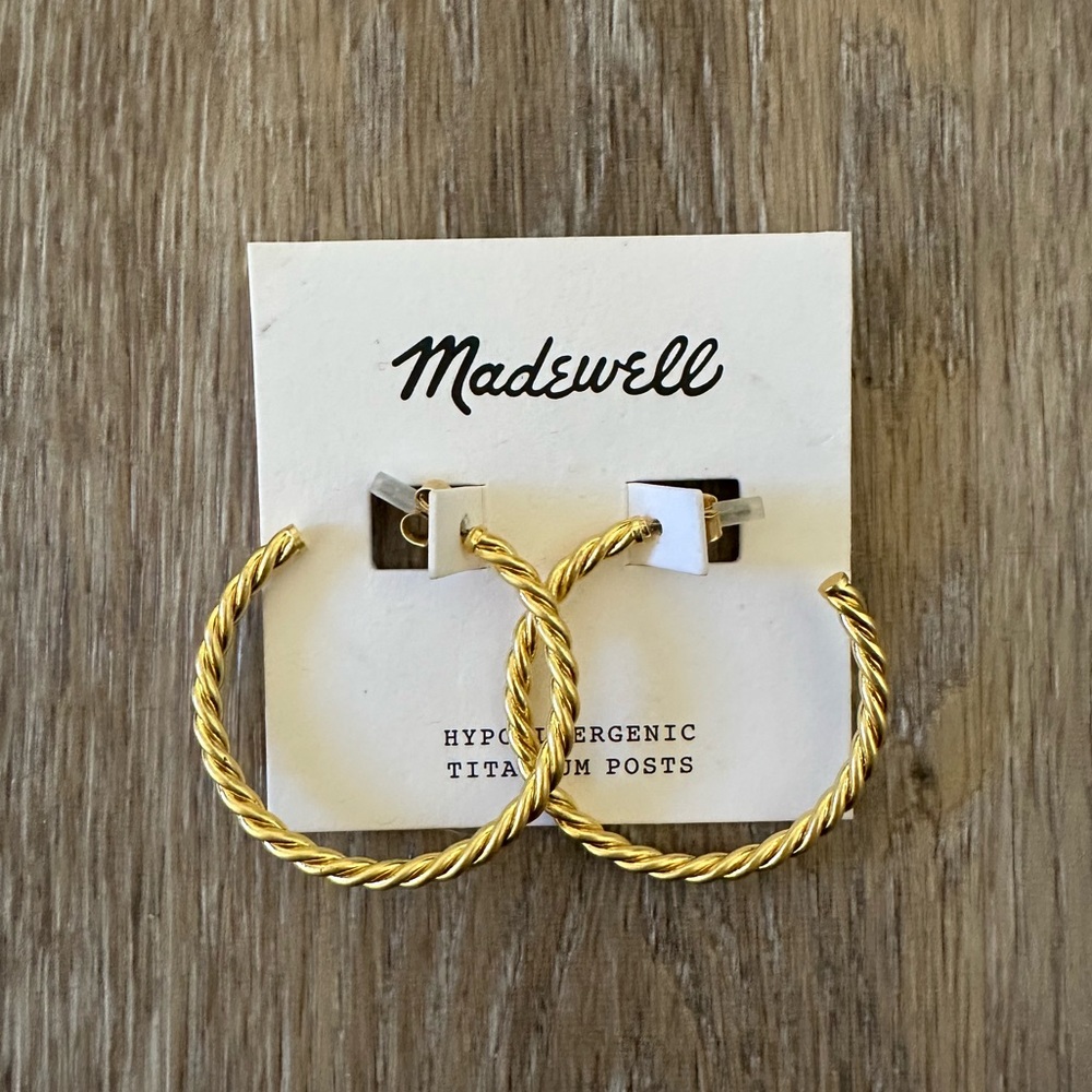 Madewell Hoop Earrings